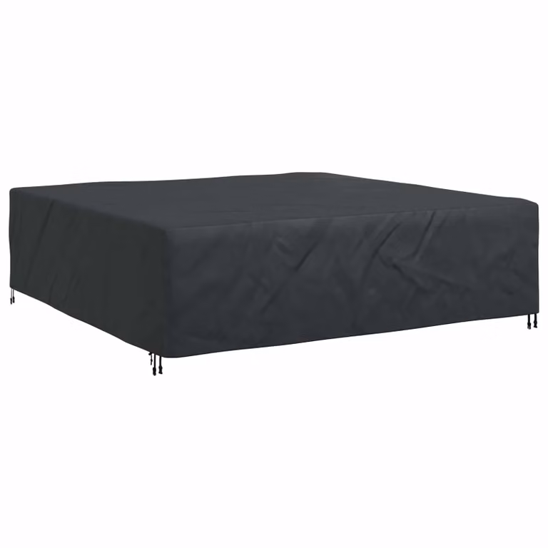 Funda para sofá vidaXL impermeable, color negro, An/P/Al: 260 x 260 x 70 cm