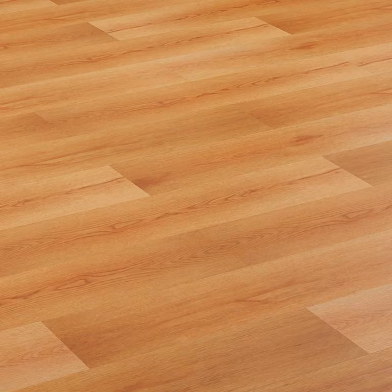 Suelo laminado con efecto madera vidaXL en color beige, resistente al agua y con sistema de clic, An: 101 cm, L: 20 cm, Al: 0,8 cm, pack de 5 unidades