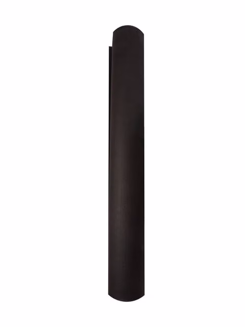Suelo para gimnasio Sporty Premium Black en rollo de 4 mm, An/P: 1,25 x 15 m
