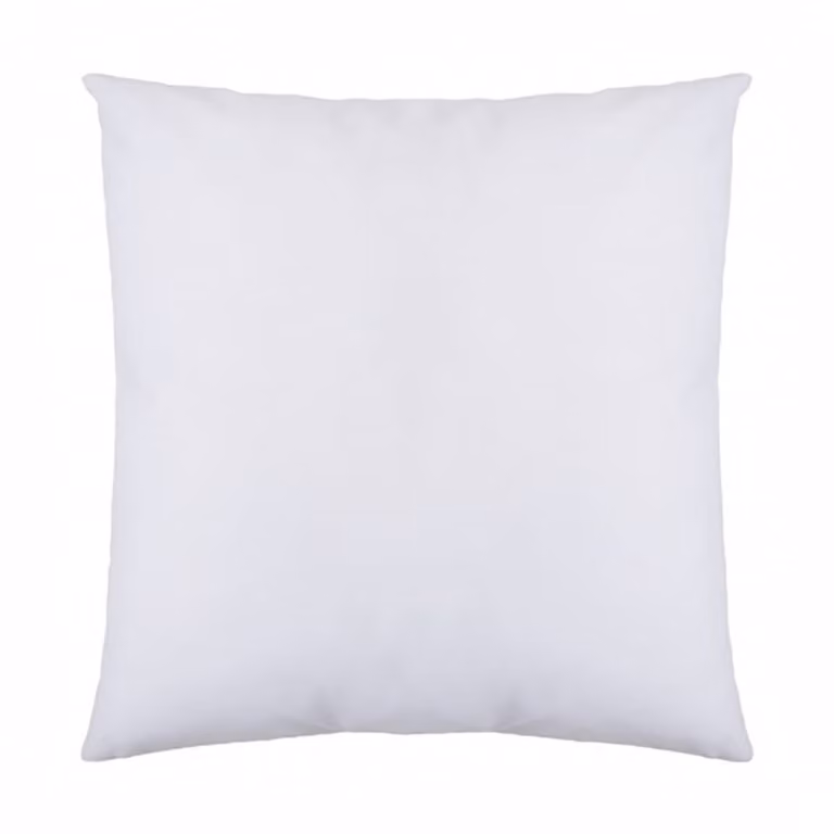 Relleno de cojín cuadrado MueMue de poliéster blanco, An/P: 40 x 40 cm