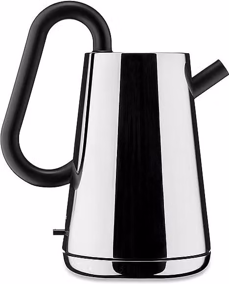Hervidor de agua Alessi Toru de 1,7 l en acero inoxidable color plata con apagado automático y filtro antical