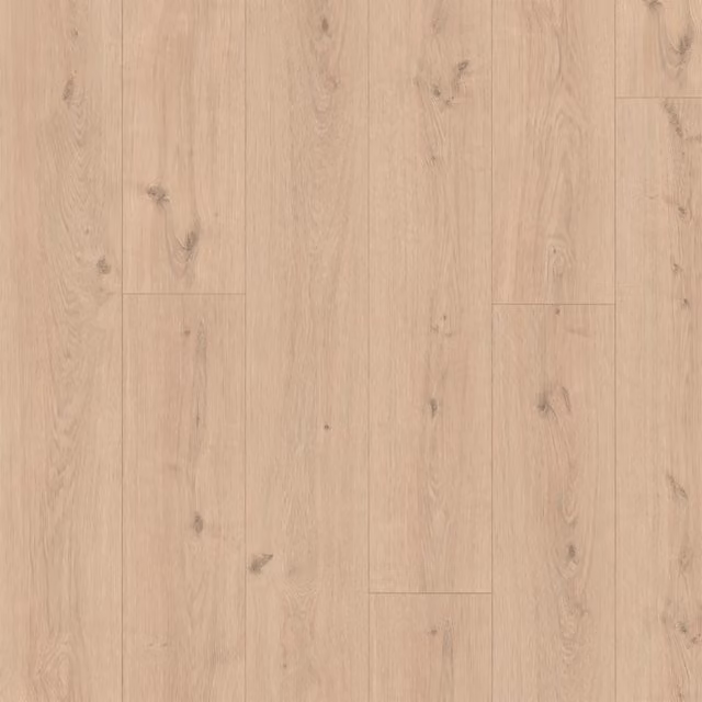 Suelo Laminado Egger Long Aquaclic NK33 Roble Seefeld Crema Beige con acabado de madera resistente al agua y sistema click de 2,52 m²