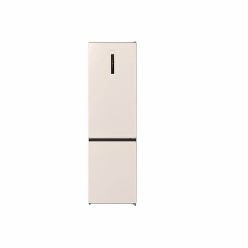 Refrigerador combinado Hisense RB434N4CRE con tecnología No Frost, color beige, capacidad de 331 litros y clase energética E, An/P/Al: 60 x 60 x 200 cm
