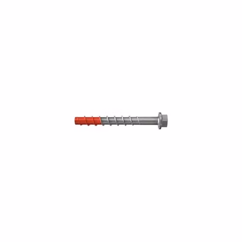 Fischer UltraCut FBS II 8x140 mm tornillos autoperforantes para hormigón de acero inoxidable con cabeza hexagonal y arandela, pack de 50 unidades