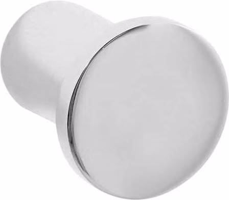 Percha de metal Manillons Torrent Colección Neo en color plata con acabado adhesivo