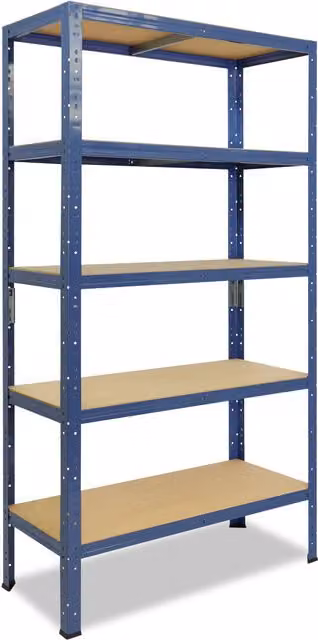Estantería Shelfplaza Home azul con 5 baldas ajustables An/P/Al: 110 x 60 x 200 cm