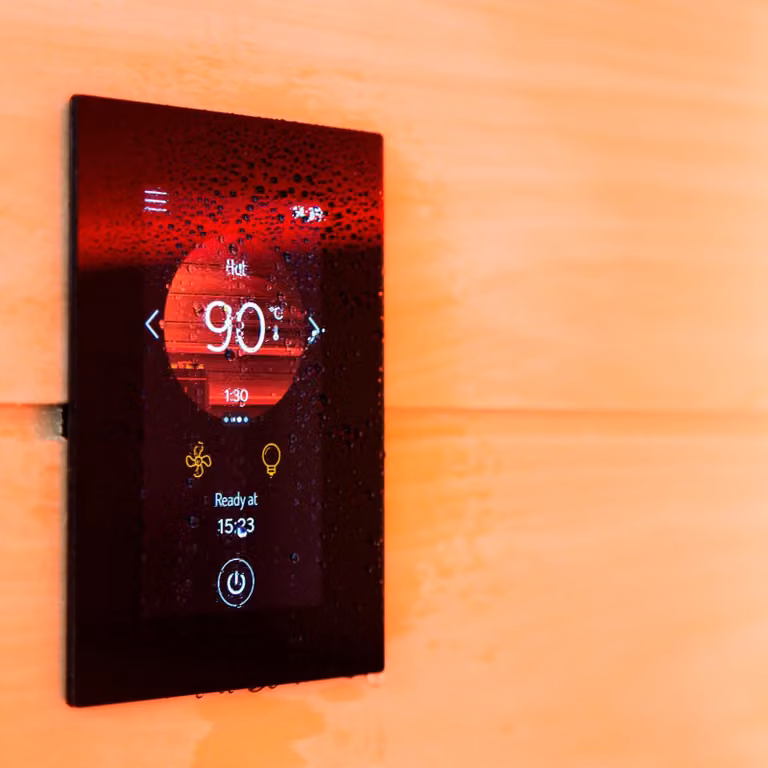 Controlador para sauna Harvia Fenix FX110C WiFi Core IPX5 compatible con saunas de hasta 11 kW