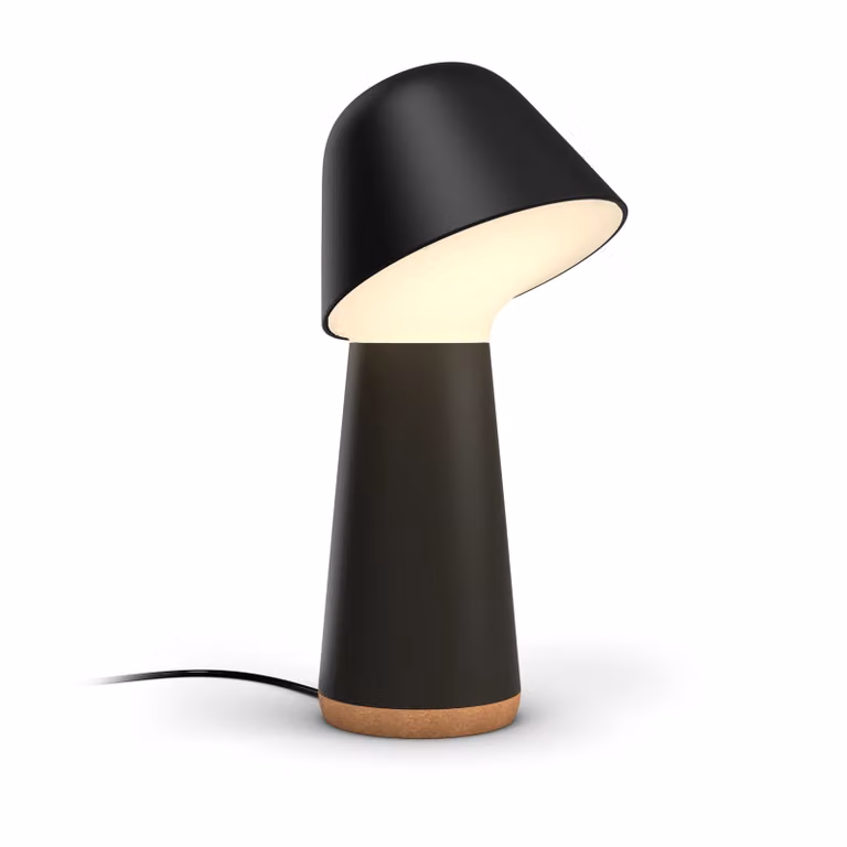 Luz de noche Philips Hue para dormir y despertar en color negro
