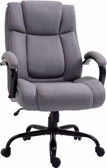 Silla de gaming y oficina ergonómica NORTHIX en gris y multicolor, giratoria, con altura ajustable y capacidad de 220 kg