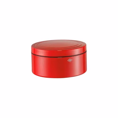 Contenedor de pan Wesco Classic Line en color rojo con cierre hermético y capacidad de 4 litros