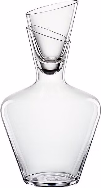 Jarra de vino Definition de Spiegelau con tapón, cristal transparente, 1 l