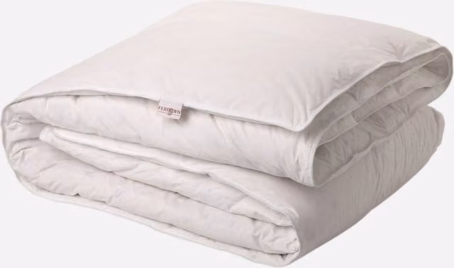 Relleno nórdico Ferdown de plumón de oca europea blanca para invierno, nivel térmico 3, apto para alérgicos