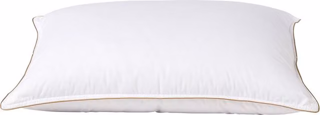 Almohada de plumón de oca El Corte Inglés, color blanco, firmeza suave, An/P/Al: 50 x 70 cm