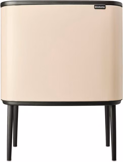 Cubo de basura para reciclar Brabantia BO Touch Bin de 11 + 23 L en acero y plástico
