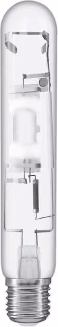 Bombilla de Haluro Metálico Luxram E40 Tubular de 250W, 4200K Blanco Frío y 20500 lm, Transparente
