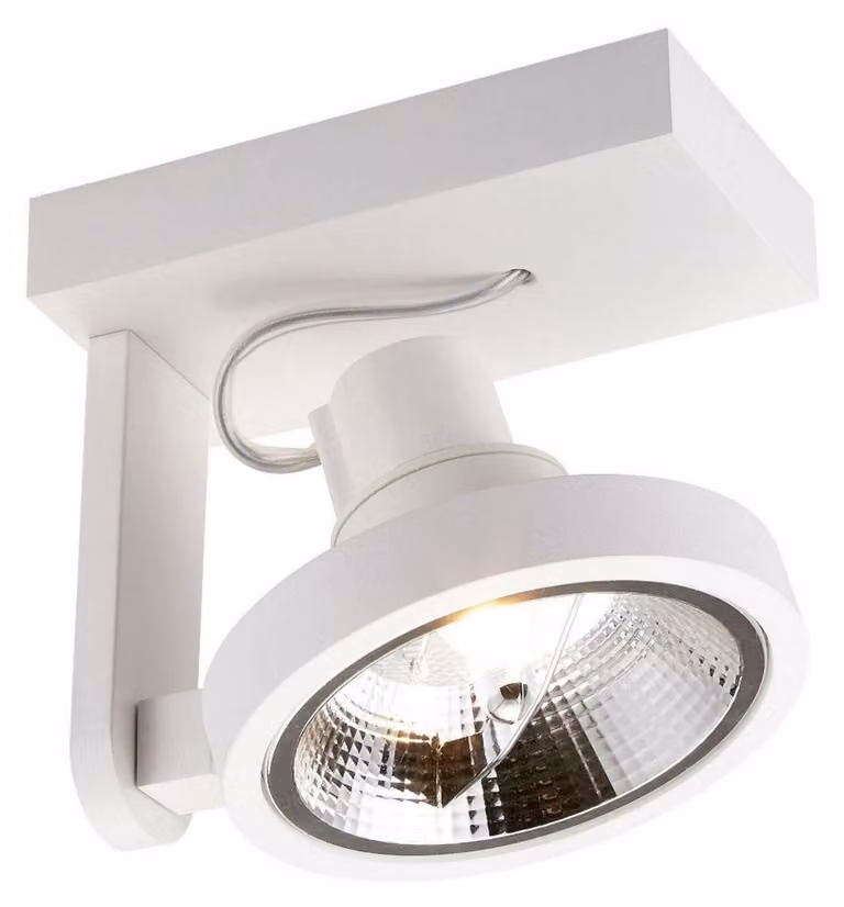 Reflector direccional MASTER ACGU10-180-N de la línea Zuma en color blanco con tecnología LED y montaje en superficie