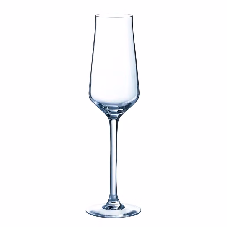 Juego de 6 copas de champán tipo flauta Reveal Up de Chef&Sommelier en vidrio transparente de 21 cl