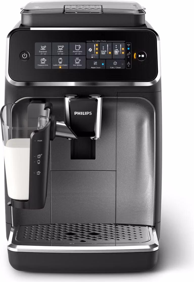 Máquina de espresso Philips Serie 3200 modelo EP3546/70 con molinillo integrado, 1500 W, color negro