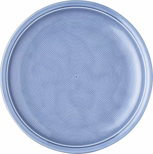 Plato llano Trend Thomas de porcelana color azul, Diámetro: 26 cm