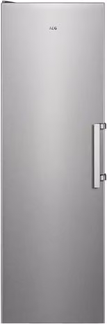 Congelador vertical AEG MultiFlow OAG7M281EX color plata con tecnología No Frost y puerta reversible An/P/Al: 59,5 x 65 x 186 cm