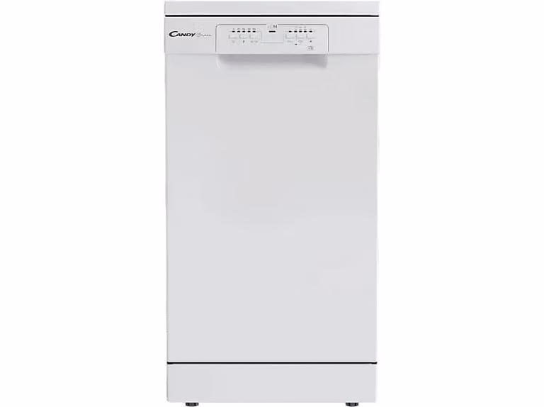 Lavavajillas Candy Brava CDPH 2L1049W-01 Blanco, 10 servicios, 5 programas y programa rápido de 39 min, Ancho: 45 cm