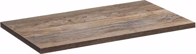 Estante de baño moderno FURNIDEA en color roble marrón An/P/Al: 80 x 46 cm