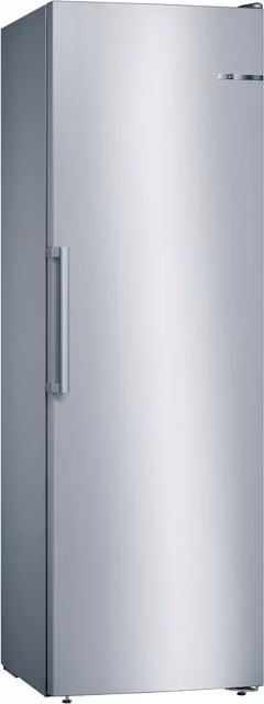 Congelador vertical Bosch No Frost de 242 l, color gris, Al x An x P: 186 x 60 x 60 cm, clase E