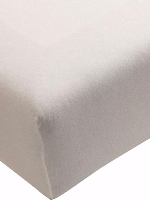 Sábana bajera de jersey Bella Donna de Formesse en algodón gris para 90x190 cm