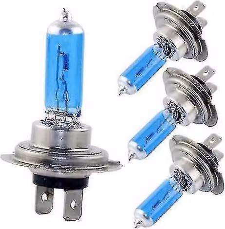 Pack de 10 bombillas H7 de 100 W color blanco xenón para faros de coche de Aquaforge