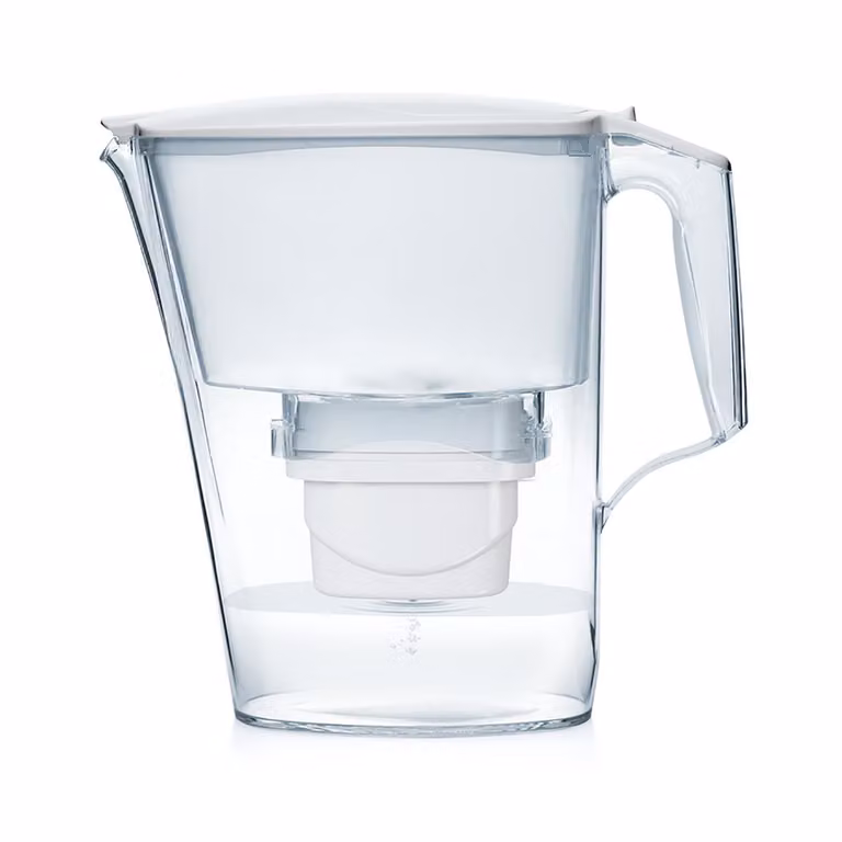 Jarra filtrante Aqua Optima blanca lisa de 2,5 l