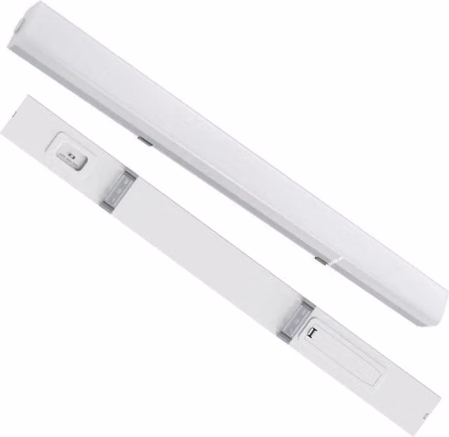 Regleta LED enlazable F-BRIGHT blanca para bajo armario y cocina con CCT