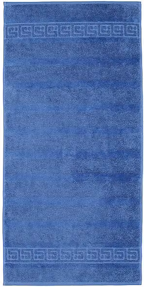 Toalla de ducha CAWÖ NOBLESSE en color azul zafiro, An/Al: 80 x 160 cm