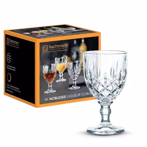 Juego de 4 vasos de licor Noblesse de Nachtmann en cristal transparente de 57 ml