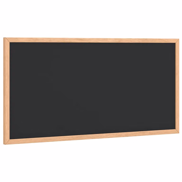 Pizarra negra con marco de madera maciza de pino vidaXL An/Al: 60 x 30 cm