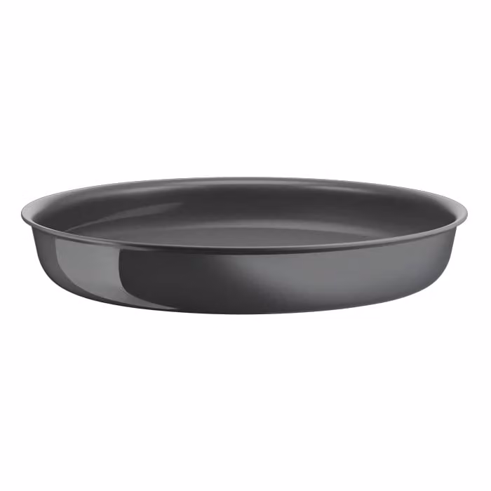 Sartén Tefal Ingenio Renew de cerámica y aluminio con mango extraíble, color gris, Diámetro: 24 cm