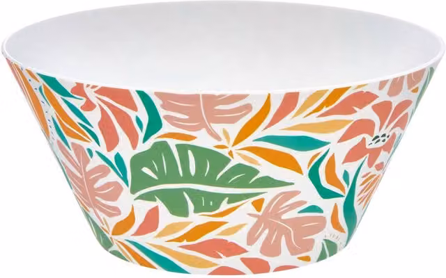 Ensaladera Eden floral multicolor de 5five con diámetro de 25 cm
