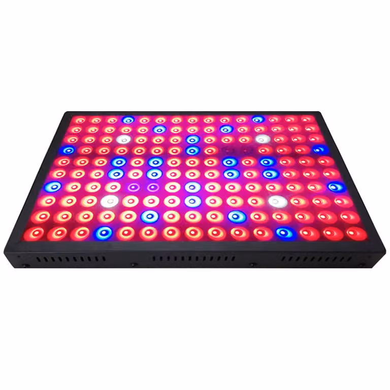 Pantalla LED de espectro completo LEDBOX de 120W para el crecimiento de plantas en blanco y negro