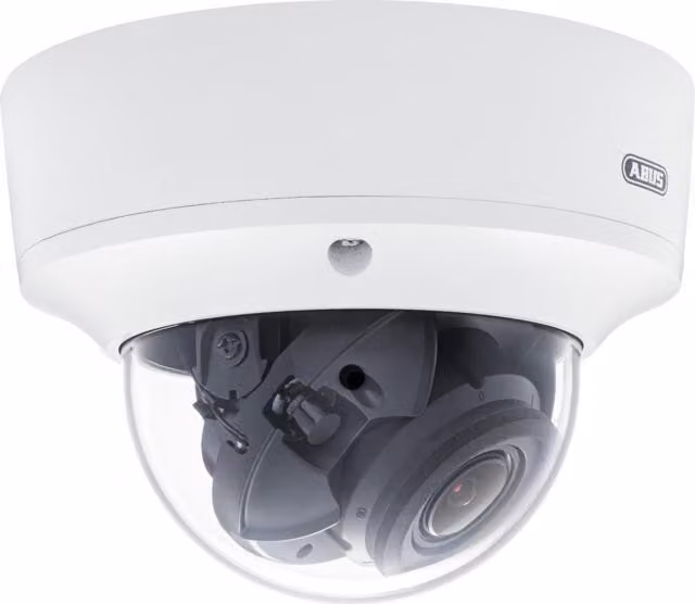 Cámara de seguridad IP tipo cúpula ABUS IPCB74521 con conexión wifi para montaje en pared o techo