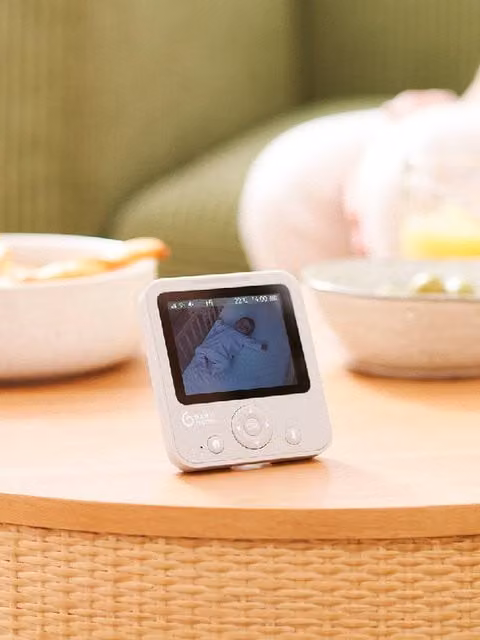 Vigilabebés de audio y vídeo Babymoov Yoo Start BABYMOOV gris con visión nocturna, comunicación bidireccional y sensor de temperatura