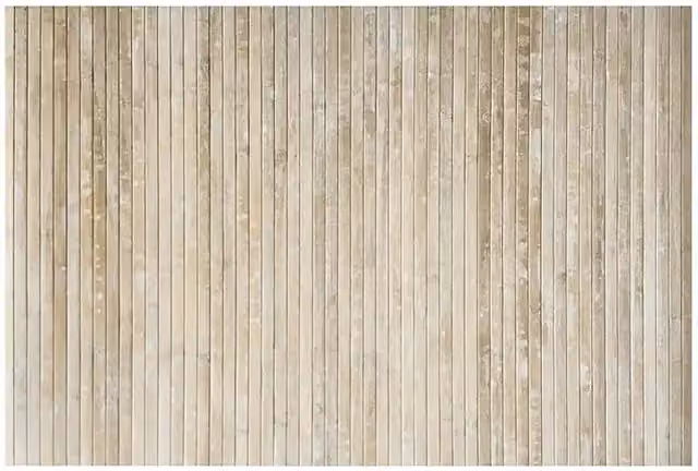 Alfombra de bambú Cool de STORPLANET, diseño minimalista antideslizante y lavable, color yeso, An/P: 140 x 50 cm