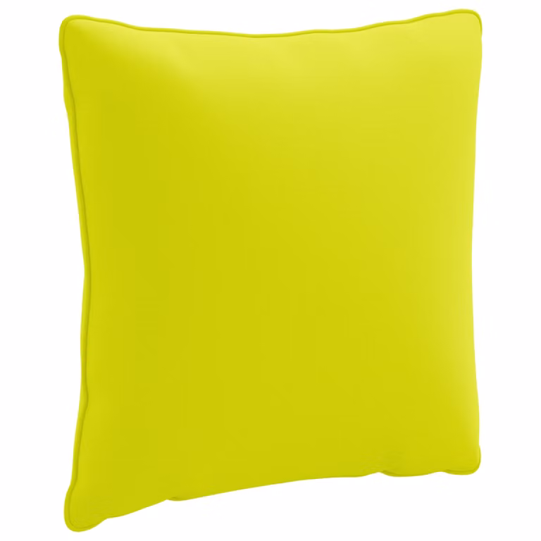 Cojín de respaldo PUTTEN vidaXL de poliéster en color verde brillante