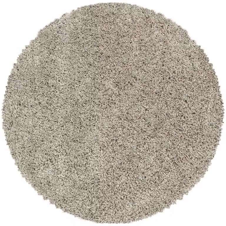 Alfombra rectangular de pelo largo suave Studio Deco en azul y beige, resistente a las manchas, An/P: 120 x 120 cm