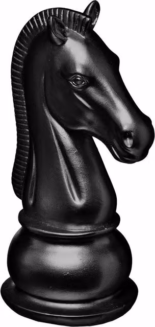 Set de piezas de ajedrez con diseño de animales Atmosphera en multicolor y negro de plástico