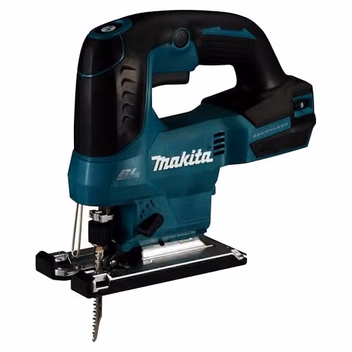Sierra de calar Makita LXT 18V Brushless color turquesa