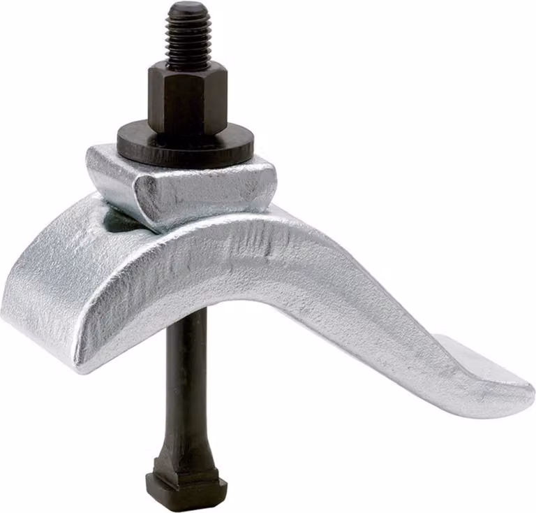 Abrazadera de tensión AMF modelo 6321 de acero galvanizado con ajuste continuo para ranura en T de 16 mm