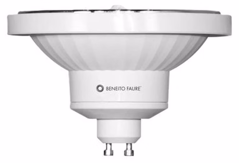 Reflector LED Beneito & Faure AR111/ES111, 15W, casquillo GU10, luz cálida 3000K