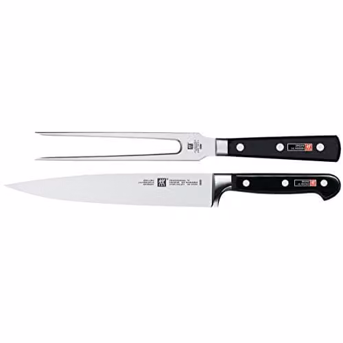 Set de cuchillos Zwilling en acero inoxidable y color negro