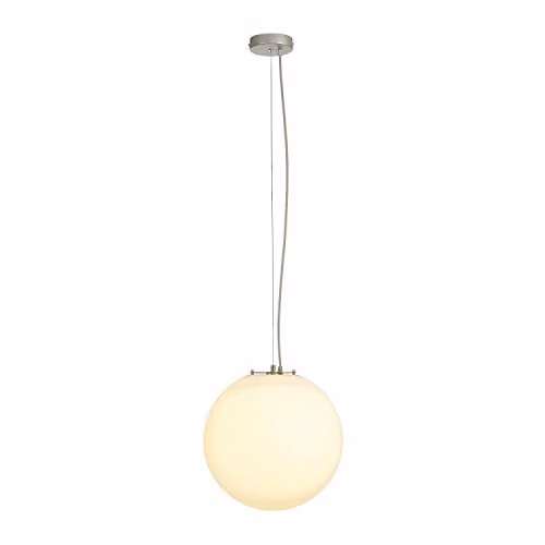 Lámpara colgante SLV Rotoball 40 blanca con casquillo E27 y potencia de 24W