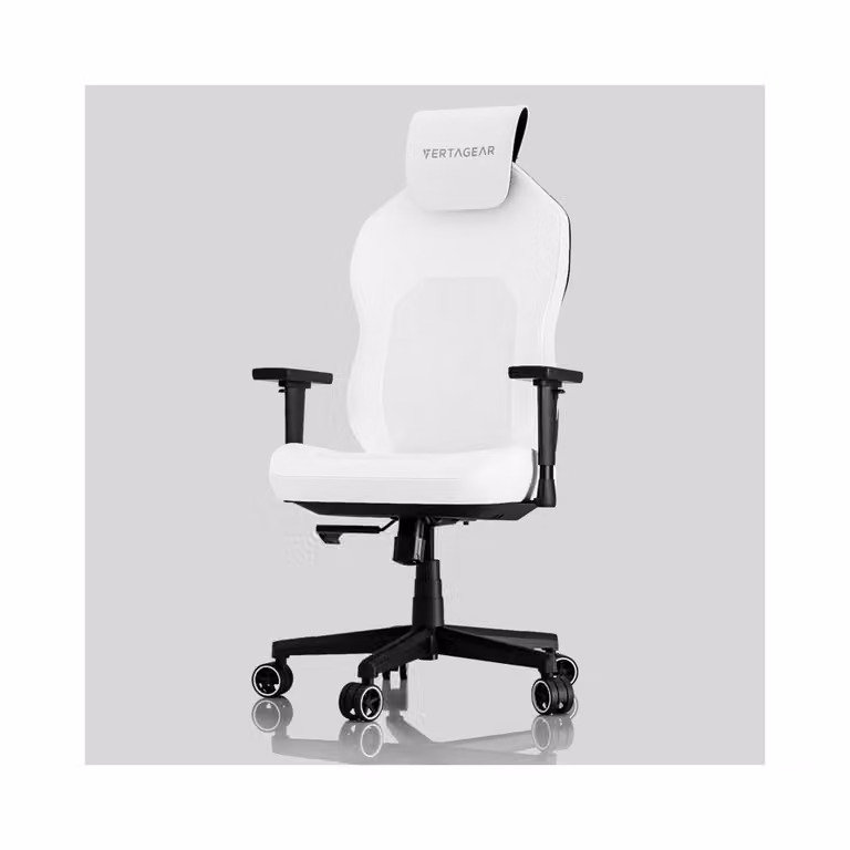 Silla Gaming Vertagear SL1800 para adultos en color blanco y negro