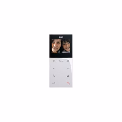 Sistema de videoportero Gira AP Plus para estaciones de vivienda en color blanco